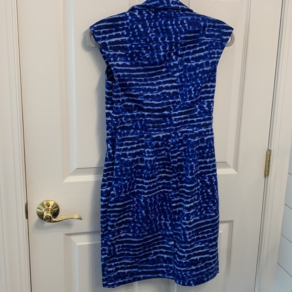 Calvin Klein Tie Dye / Abstract pattern mini dress size 6 - Picture 4 of 4